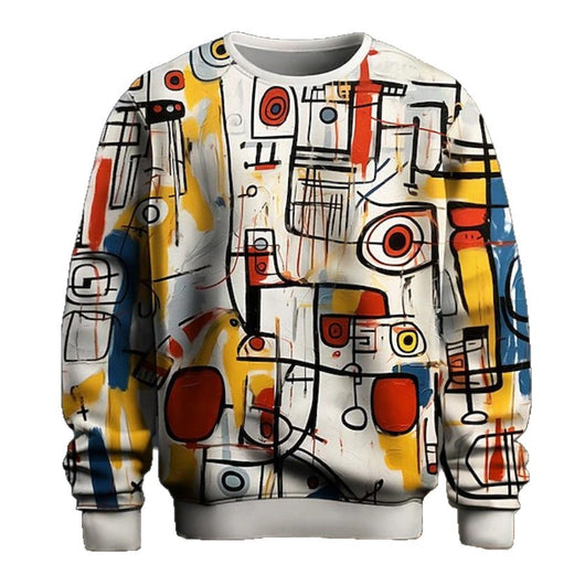 Sudadera con Capucha Graffiti para Hombre - Image 5