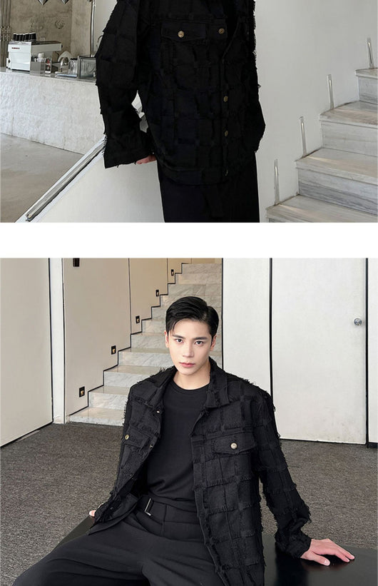 Chaqueta Casual Yamamoto para Hombre - Estilo Urbano Moderno - Image 15