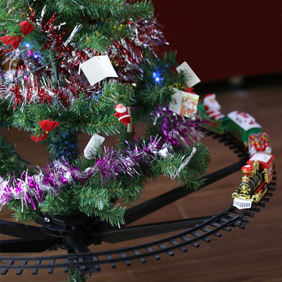 Tren Eléctrico Navideño con Rieles - Image 5