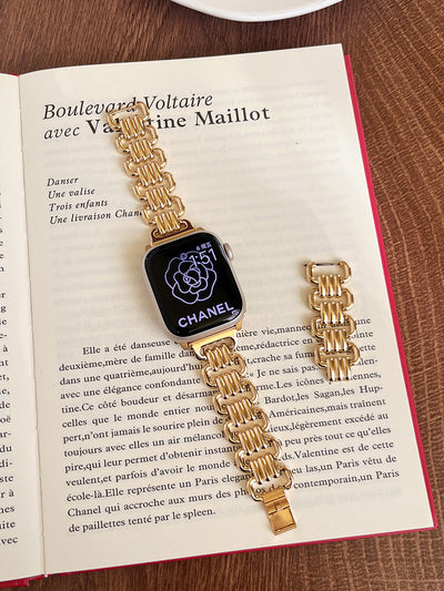 Correa Metálica Universal para Apple Watch 7, 8 y SE con Cierre de Anillo - Image 2