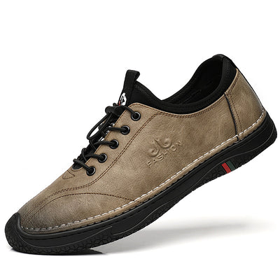 Zapatos Casuales para Hombre en Cuero Genuino - Diseño Otoñal Bajo - Image 6
