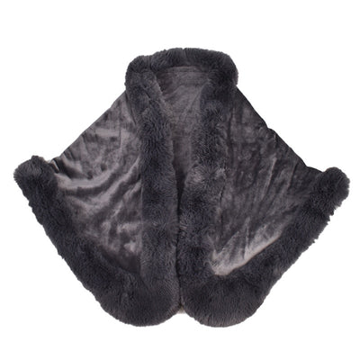 Chal con Cuello de Piel Sintética - Abrigo Cálido y Elegante - Image 5