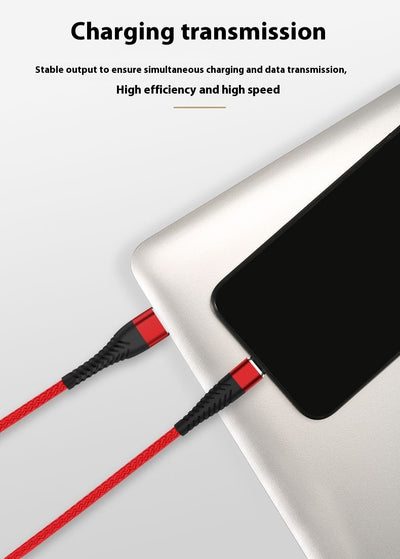 Cable de Carga Rápida y Datos USB-C con Tejido de Nylon Reforzado - Image 24