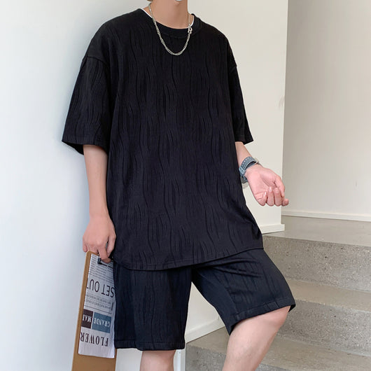 Conjunto Deportivo Casual para Hombre - Playera y Shorts - Image 3
