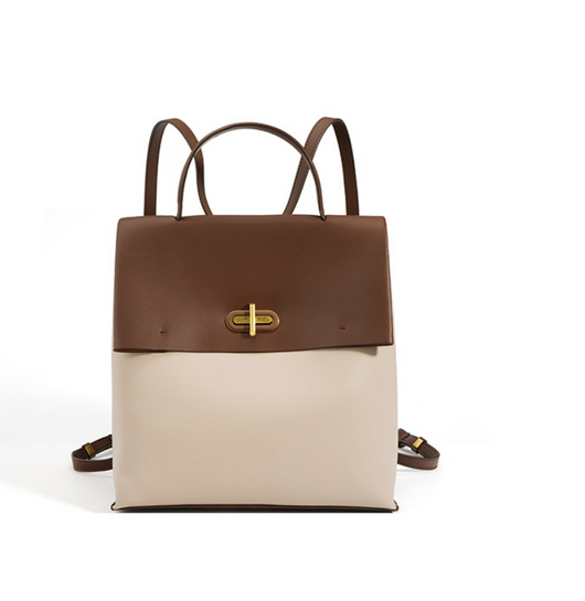 Mochila de Cuero Genuino Estilo Coreano para Mujer - Diseño Casual Versátil - Image 12