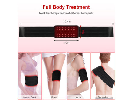 Cinturón de Terapia de Luz Roja con Compresa Infrarroja - Image 7