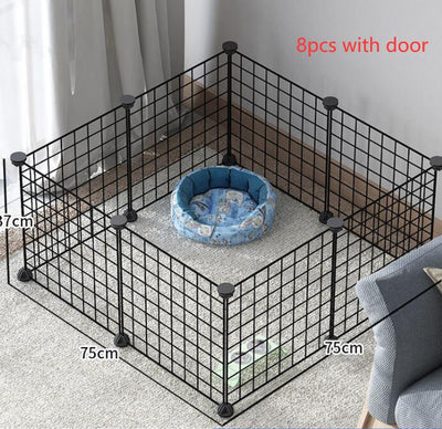 Corral Modular para Gatos Interior - Jaula Armable de Alambre - Image 17