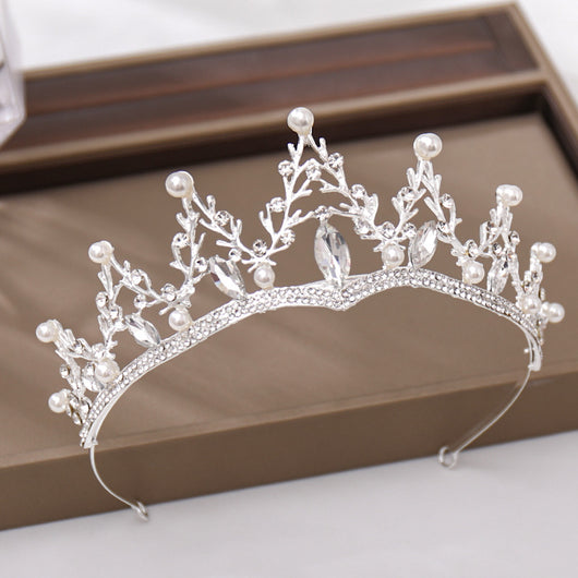Tiara Nupcial de Cristal Diamante para Novia - Image 10