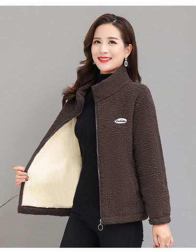 Abrigo Térmico para Mujer Adulta - Chaqueta Acolchada de Algodón con Forro Polar - Image 27