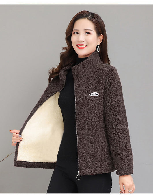 Abrigo Térmico para Mujer Adulta - Chaqueta Acolchada de Algodón con Forro Polar - Image 27