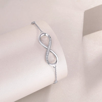 Pulsera de Plata S925 con Moissanita Premium - Joyería Lujo Ligero Chapada en Platino - Image 3