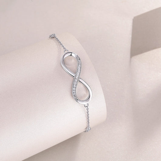 Pulsera de Plata S925 con Moissanita Premium - Joyería Lujo Ligero Chapada en Platino - Image 3