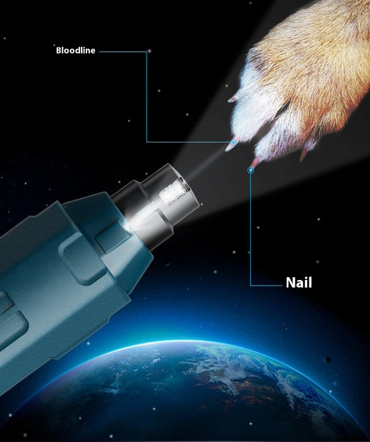 Cortauñas para Mascotas con Control de 6 Velocidades y Luz LED Automática - Image 14