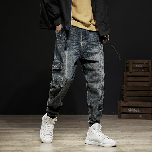 Overol Denim Suelto de Pierna Recta - Estilo Casual Moderno - Image 2
