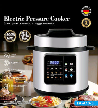 Olla a Presión Eléctrica Inteligente con Pantalla Táctil - Image 9