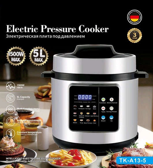 Olla a Presión Eléctrica Inteligente con Pantalla Táctil - Image 9