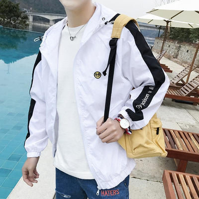 Chaqueta Protección Solar Estilo Coreano para Hombre - Tendencia Juvenil - Image 19