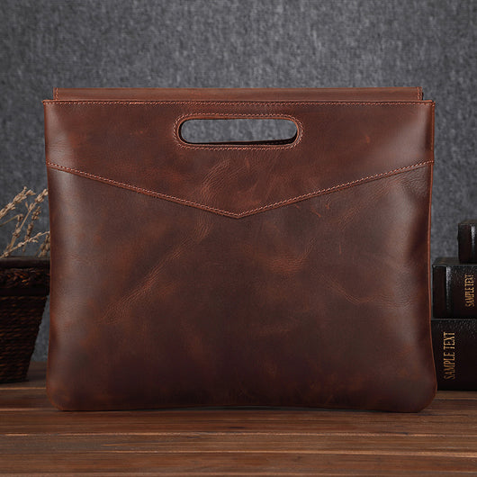 Maletín de Cuero Genuino para Hombre Estilo Vintage Ejecutivo - Image 12