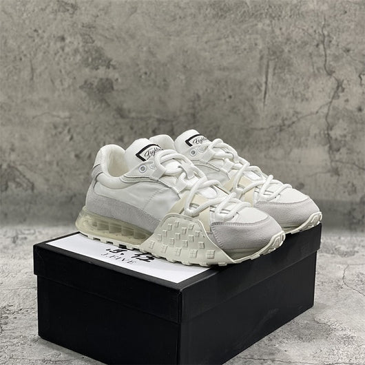 Zapatos Blancos Deportivos con Cojín de Aire y Suela Suave