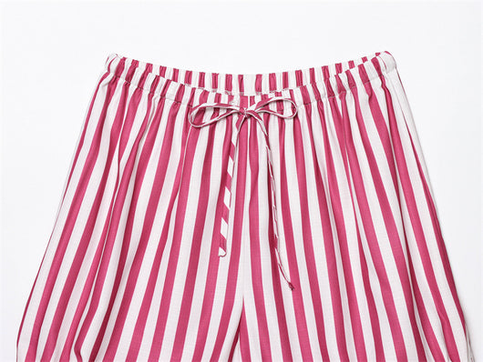 Pantalón Suelto con Cordones de Corte Francés - Image 25