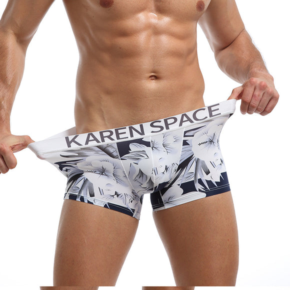 Boxers Ice Silk con Estampado Moderno