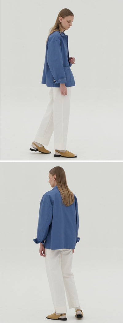 Chaqueta Camisa Suelta de Ocio y Confort - Image 10