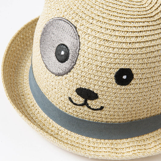 Sombrero de Paja para Niños David Bella - Gorro Pescador Infantil Protección Solar Verano - Image 2