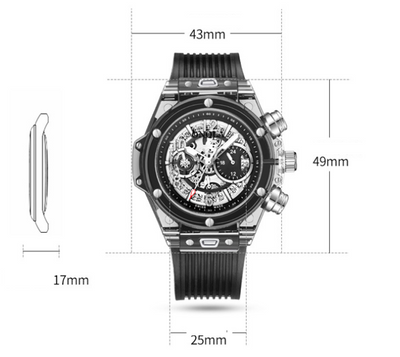 Reloj de Pulsera Transparente - Image 3