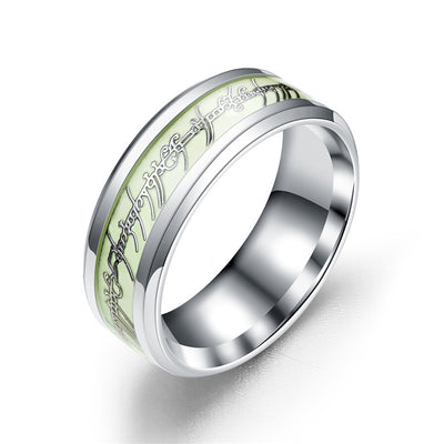 Anillo Luminoso de Acero Inoxidable