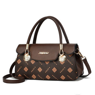 Bolso de Mano Vintage con Estampado de Letras - Bolsa Casual Crossbody para Mujer - Image 6