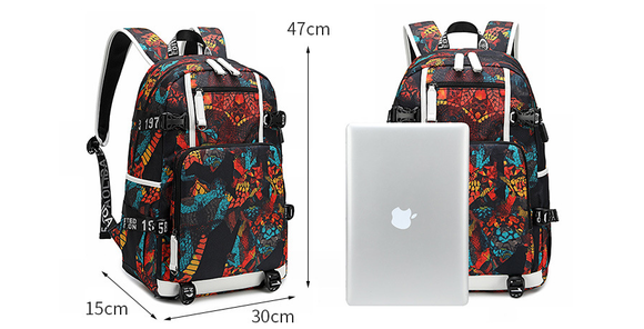 Mochila Oxford Impermeable Antiaplastante