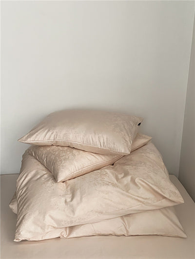 Juego de Cama Jacquard Terciopelo Algodón Puro 4 Piezas - Image 12