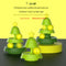 Árbol de Navidad Miniatura con Pista de Tres Niveles