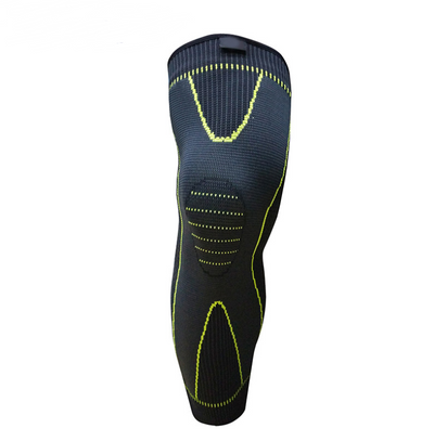 Protectores de piernas deportivos con compresión tejida para rodillas - Image 4