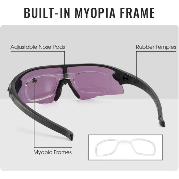Gafas Deportivas para Ciclismo con Protección UV