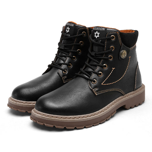 Botas Martin Altas Estilo Británico - Zapatos de Trabajo y Casual Premium - Image 7