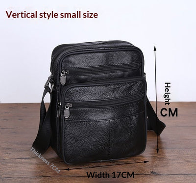 Bolsa de Cuero para Hombre Crossbody Casual y Elegante - Image 14