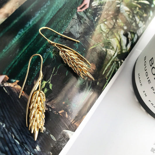 Aretes de Trigo Elegantes - Image 6