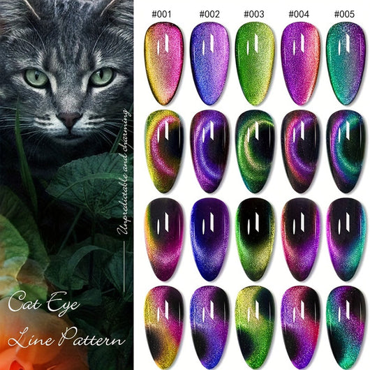 Esmalte Gel Efecto Diamante Dinámico - Colección Cat Eye - Image 12