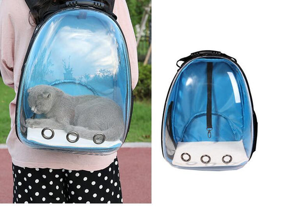 Mochila Transparente para Mascotas