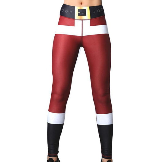 Leggings Deportivos Navideños de Cintura Alta para Yoga y Fitness - Image 6