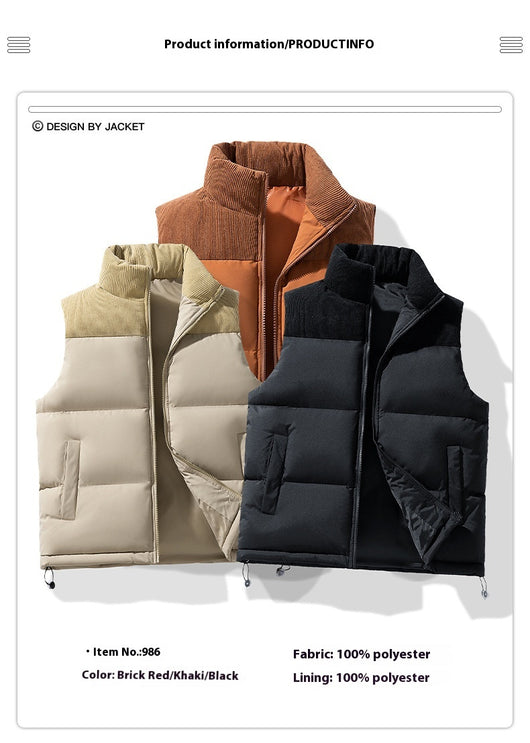 Chaleco Moderno para Hombre con Bloques de Color - Image 12