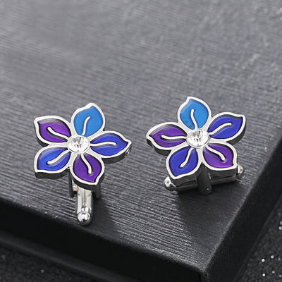 Gemelos Floral Francés Elegante para Hombre - Image 4