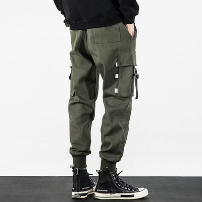 Pantalones Harem Corte Suelto Estilo Harlan para Hombre - Image 4