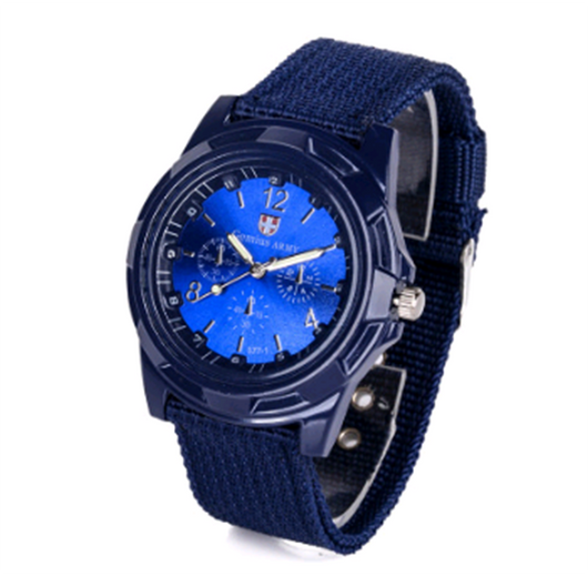 Reloj Militar Deportivo con Correa Tejida - Movimiento de Cuarzo Profesional - Image 18