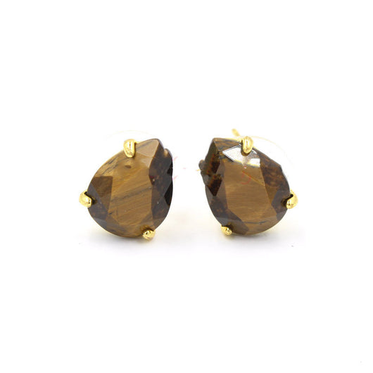Aretes de Cristal Facetado con Gota - Elegancia Minimalista para Mujer - Image 9