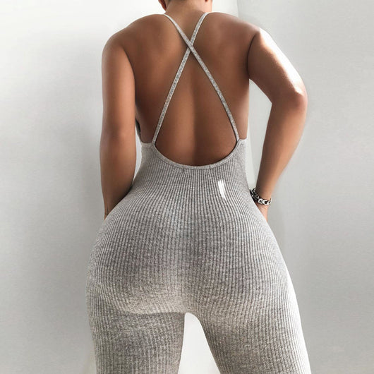 Jumpsuit con Tirantes Halter - Image 4