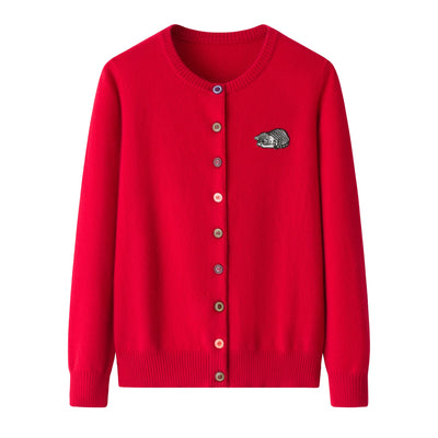 Cardigan Suave de Color Sólido - Sweater Coat Cómodo y Versátil - Image 20