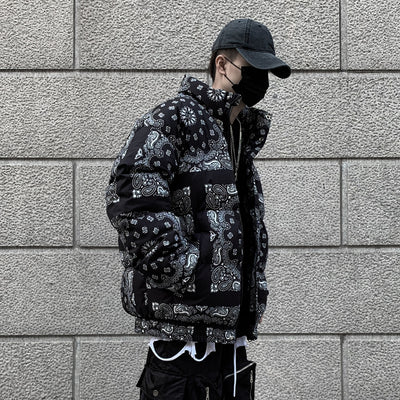 Chamarra Gruesa de Algodón Estilo Hip-Hop Oversize para Hombre - Image 4