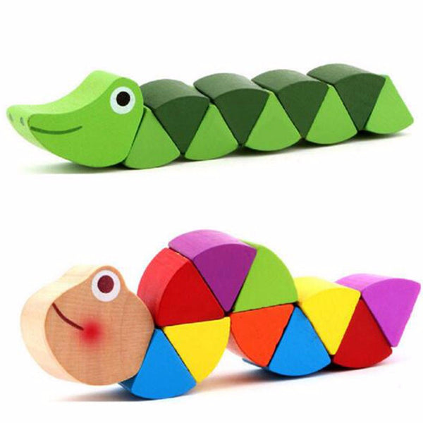 Rompecabezas de Animales de Madera con Muñecas Puzzle